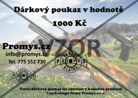 Dárkový poukaz Promys - 1 000 Kč